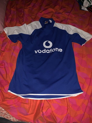 Vodafone Football Jersey used, authentic