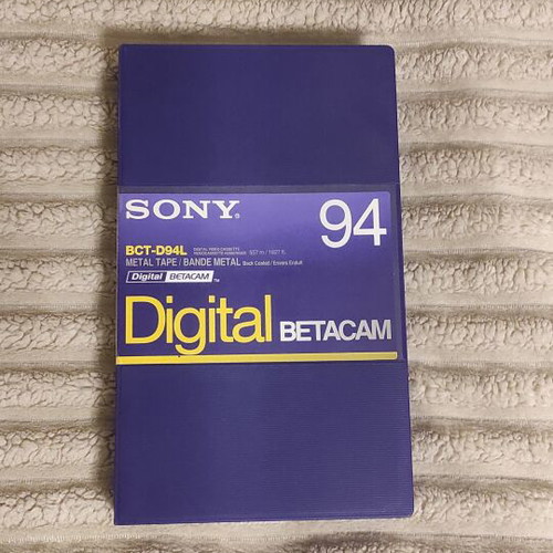Cassette box Beta Sony like new