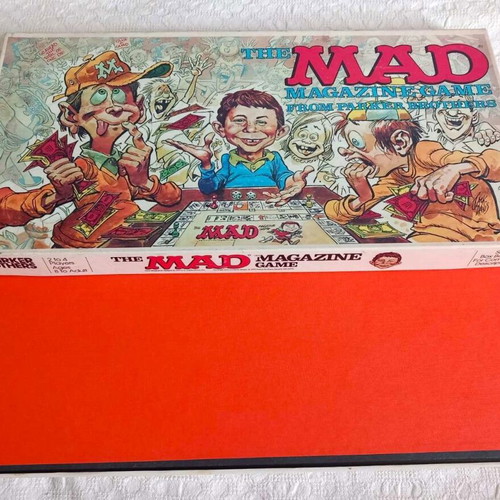 Mad Magazine Game board game like new, 1979, Parker Brothers