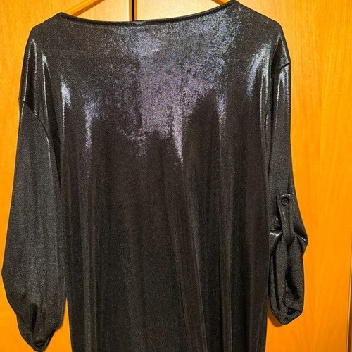 Dressy blouse new, one size, black
