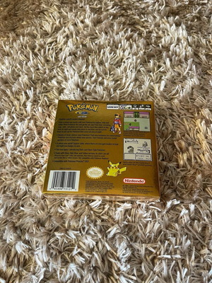 Κασέτα Πόκεμον Gold σαν καινούργια για Game Boy Color με κουτί και manuals
