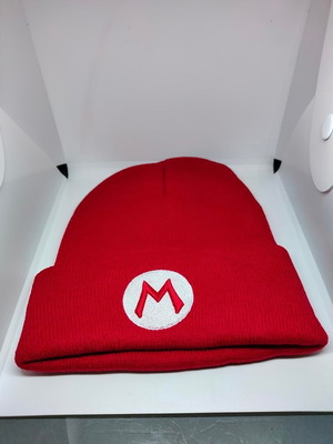 Super Mario κόκκινος πλεκτός σκούφος σαν καινούργιο