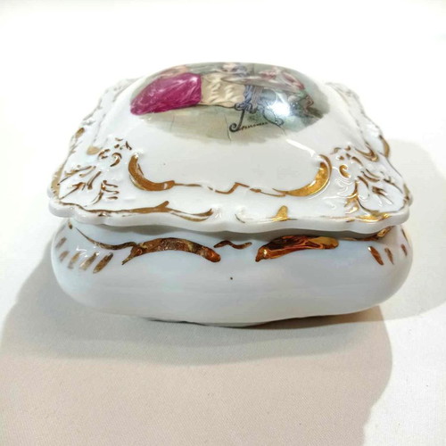 IOHPAP Japan porcelain fondantière used with Fragonard design