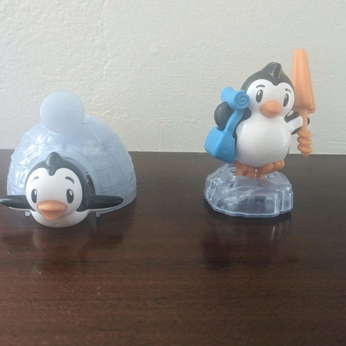 Kinder Natoons and Penguins toys like new