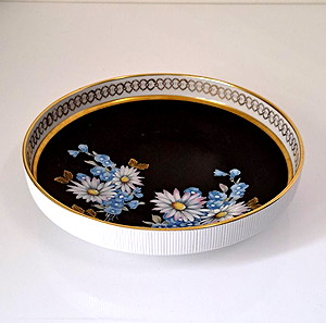 Rudolf Wachter Πορσελάνινο Μπολ Σερβιρίσματος Ø27cm Hand Painted Vintage Bavaria Germany #01716