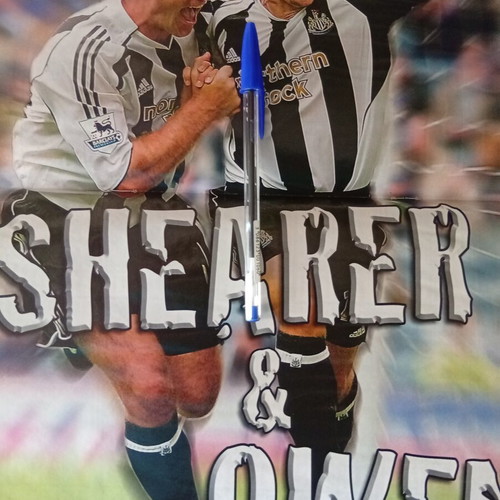 Match Football Magazine used, issue 11-17/10/2005 with Newcastle poster