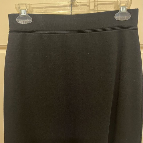 Karl Lagerfeld black bandage A-line skirt, size medium