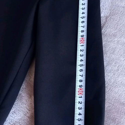 Mango dress black A-line 3/4 sleeve like new, size M