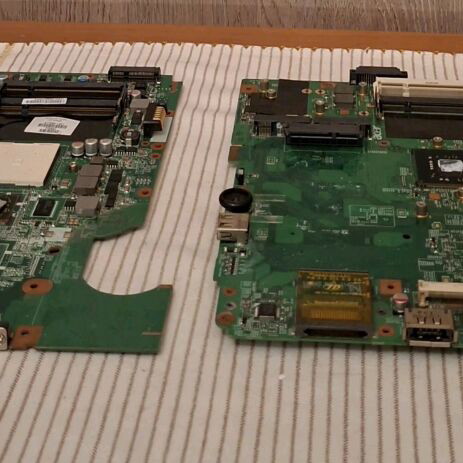 Laptop parts used, set of 2 pieces