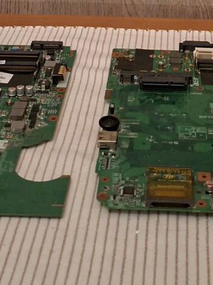 Laptop parts used, set of 2 pieces