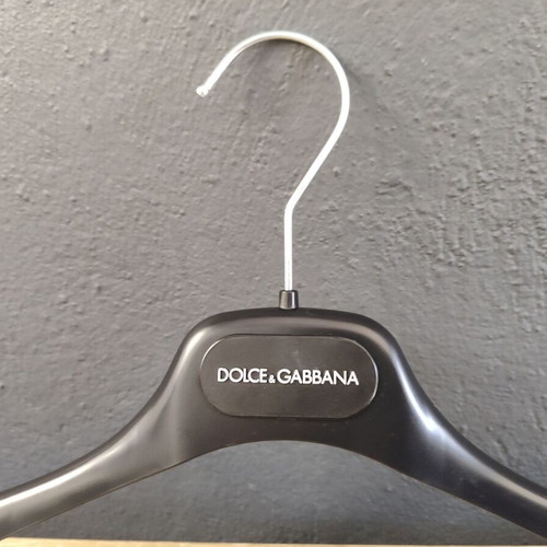 Dolce & Gabbana plastic clothes hangers used, set of 2