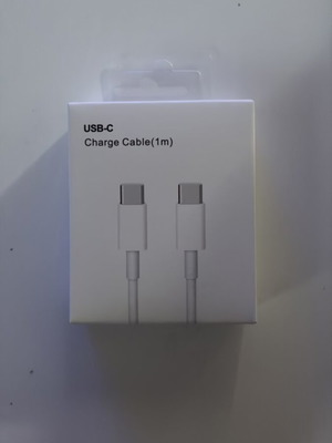 USB-C Charge Cable 1m new, white