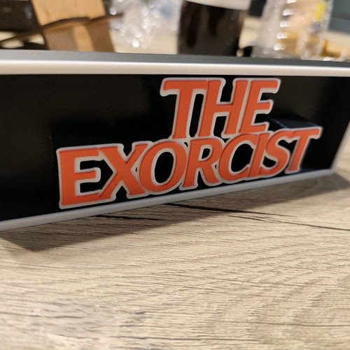 3D Printed The Exorcist Logo new for Home Cinema