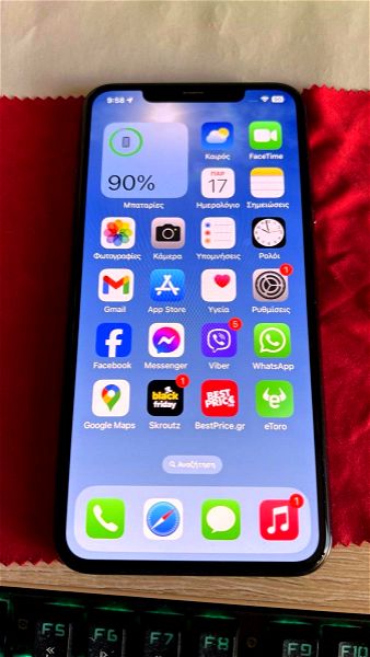 to apolito oplo !!! Apple iPhone 11 Pro max 512gb kinito Smartphone aristo, san kenourio, igia mpatarias 82%, agorasmeno apo megali elliniki alisida + terastia dora axias 98€ !!!