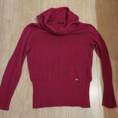 Women's pink pullover size L like new