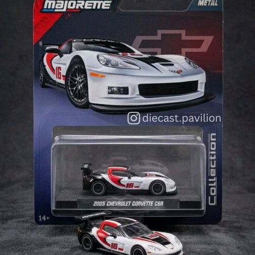 Majorette 2005 Chevrolet Corvette C6R нов модел кола