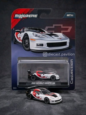 Majorette 2005 Chevrolet Corvette C6R нов модел кола