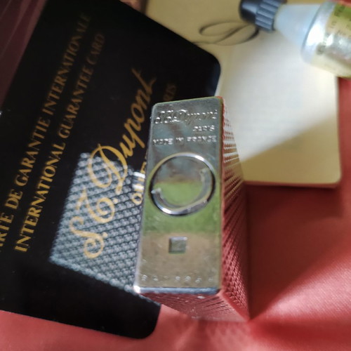 Vintage Dupont Silver Lighter..