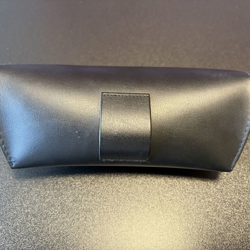 Ray Ban glasses case used, black faux leather
