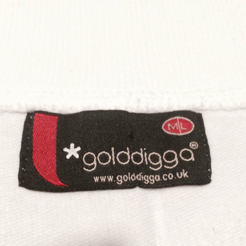 GOLDDIGGA OFF-SHOULDER ΛΕΥΚΟ ΤΟΠ