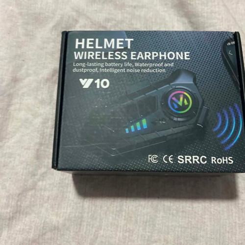 Bluetooth Helmet Intercom Headset Y10 Bluetooth 5.3 IPX6 New