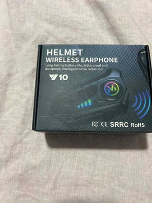 Bluetooth Helmet Intercom Headset Y10 Bluetooth 5.3 IPX6 New