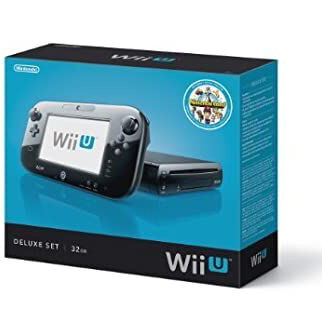Nintendo Wii U console 32GB black used, box only