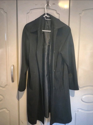 Παλτό Marks&Spencer μαύρο σαν καινούργιο, μέγεθος 12