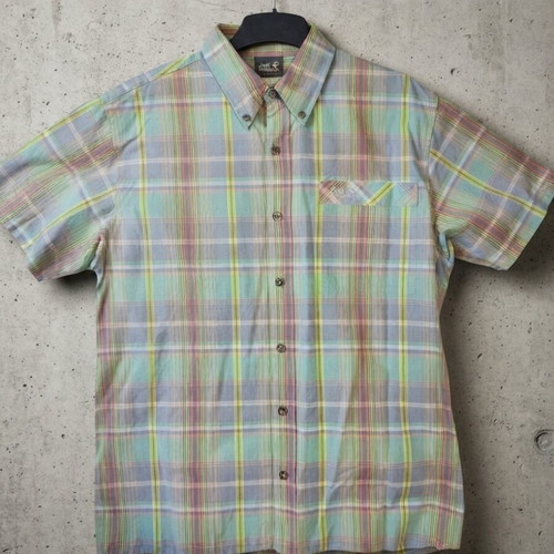 Jack Wolfskin Travel men's shirt size L, like new, colorful plaid