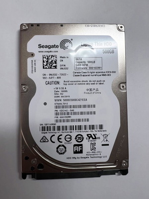 Seagate Laptop Thin HDD 500 GB SATA 3 σαν καινούργιο