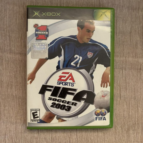 FIFA 2003 Xbox Original NTSC game, American full version