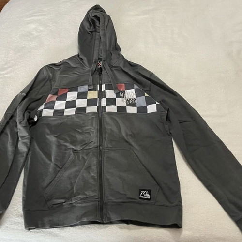 Quiksilver jacket like new, size L, gray and multicolor