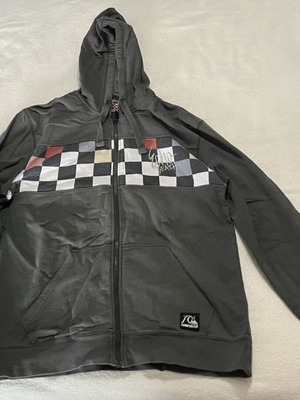 Quiksilver jacket like new, size L, gray and multicolor