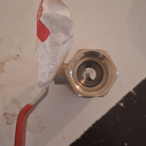 Arco Serie SENA 1" Ball Valve with Male Nipple New
