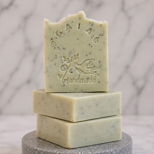Handmade natural maturation exfoliating soap for hands and body