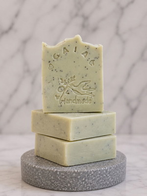Handmade natural maturation exfoliating soap for hands and body
