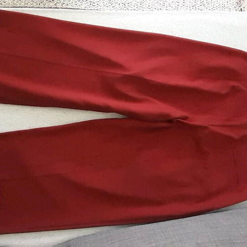 Dixie pants used, women's burgundy, size S