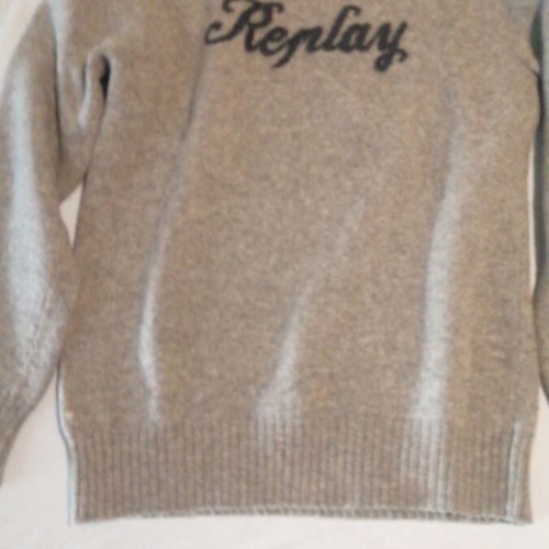 Replay sweater like new, gray, sizes XL and 4XL