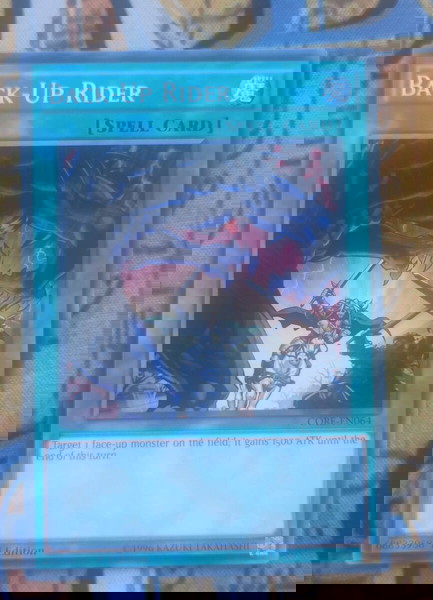 2) Back Up Rider (Yugioh)