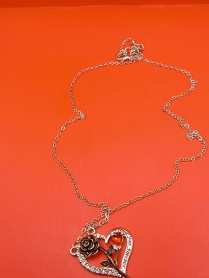 Heart necklace made of stainless steel new