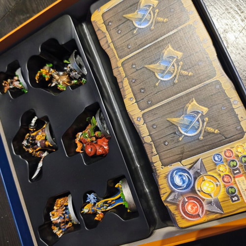 Super Fantasy Brawl game with Circle of Blood expansion like new