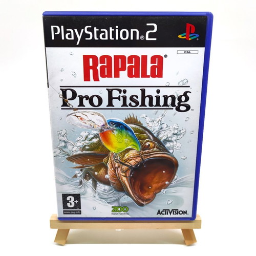 Rapala Pro Fishing Playstation 2 PS2 used, complete and functional