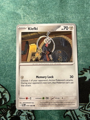 Klefki κάρτα Pokemon μεταχειρισμένη