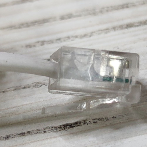 RJ11 telephone cables new, pack of 5 pieces