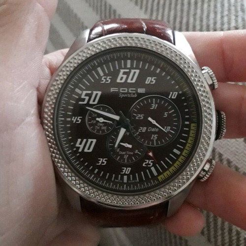 Steel watch (box now)