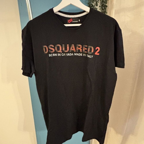 Dsquared2 T-shirt, black, size 3XL