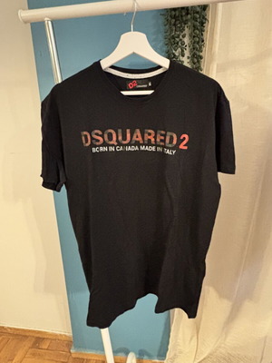 Dsquared2 T-shirt, black, size 3XL