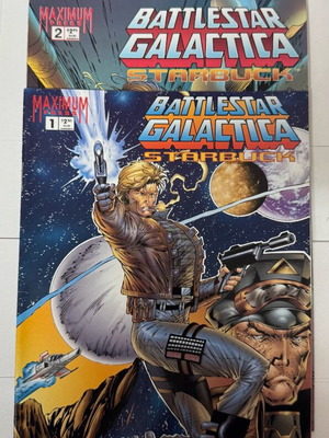 Maximum Press Comics Battlestar Galactica Starbuck issues 1,2,3 set like new