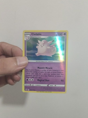 Pokémon Clefable card good condition