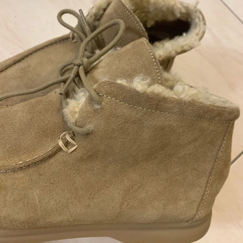 Zara leather boots like new, size 40, warm with anti-slip sole